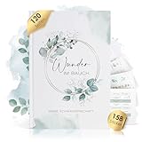 Schwangerschaftstagebuch | Tagebuch für die Schwangerschaft mit 158 Stickern I 120 Seiten für deine Erinnerungen | Design Floral