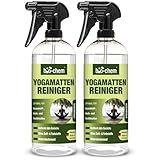bio-chem Yogamatten-Reiniger - 2x 750 ml - für Kunststoff- Kork und Textilmatten Sportmatten Bodenmatten