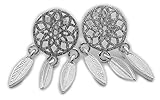 Ohrstecker Silber 925 Silberohrstecker Ohrringe S0682 Traumfänger, dreamcatcher