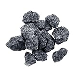Pitadue 1pc Für Rohfluoritstein Rough Heilsteine ​​Bulk Quarz Crystal Rock House Schreibtisch Ornament Mineralprobe Edelstein Flamme Feuerstein Rauh Stein