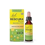 RESCURA PLUS Bachblüten Mentale Balance, 10 ml I Bachblütenmischung mit Vitaminen für mehr Balance I ehemals Rescue das Original