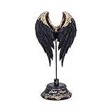 Nemesis Now Dark Angel Gothic Fallen FAE Wing Figur, Schwarz, 26 cm