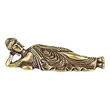 Baoblaze Retro-liegende Buddha-Statue, Kunst-Ornament, schlafende, ruhende Pose, Skulptur