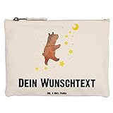 Mr. & Mrs. Panda Personalisierte Schminktasche Bär Träume Grösse XL Große - Personalisierte Geschenke, Teddy, Traumdeutung, Schminktasche Stoff Mit