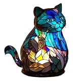 SWZEC Crystalli Artistische Lampe - VitraFauna(KATZE)