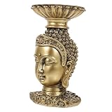MUSISALY Buddha Figur Kerzenständer Aus Kunstharz Für Tischdeko Vintage-opferkerzenhalter Für Zuhause Wohnheim Mottopartys Und Besondere Anlässe