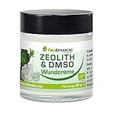 Biotraxx ZEOLITH Wundcreme 30g - mit 15% DMSO Anteil und 13 effektiven Heilkräutern