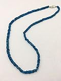 WORLD WIDE GEMS Beads Edelstein Neon Apatite Beaded Necklace Disc Square 3 to 3.5 mm 16 Inch Long / Halb Precious Beads/Gemstone Beads/Apatite Beaded Necklace Code-HIGH-43006