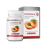 Premium Aprikosenkern-Extrakt 1000 mg (120 Kapseln) I Laborgeprüft, hochdosiert & sicher I Vitamin B1.7 & natürliches Vitamin C der Acerolakirsche I 100% vegan, hergestellt