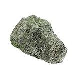 budawi® - grüner Diopsid Rohstein Rohstück Naturstein Dekostein unbehandelt