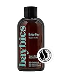 BAYBIES Baby Bad 200ml | Mildes Pflegebad & Badezusatz Für Babys | Zertifizierte Naturkosmetik | Reinigt Besonders Sanft