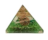 Nirdesh-Orgonit-Pyramide Selenit-, Malachit- und Peridot-Kristall Negativer Energieschutz Orgonpyramide Aufgeladene Reiki-Aura-Heilung Schließende Yoga-Meditation