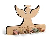 Giftota Engel Wunscherfüller Geldgeschenke Holz, Geldgeschenke Geburtstag Hochzeit Urlaub, Wunscherfüller Deko