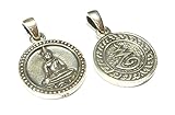 Anhänger Buddha, Kettenanhänger, Motivanhänger Sterlingsilber, Schutzsymbol, Unisex