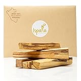 ISPALLA® Original PALO Santo Räucherholz 5 Stück - Nachhaltig & Handgefertigt in Peru, Duftholz für energetische Reinigung, Schutz und Harmonie / 100% natürlich und vegan