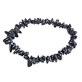 Lebensquelle Plus Schungit Splitterarmband | Hochwertiges Edelstein Armband