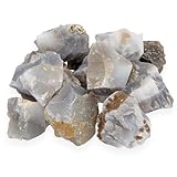 Wassersteine 300g | 100% naturbelassene Edelsteine Heilsteine | Echte unbehandelte Rohsteine für Edelsteinwasser Lebensquelle Plus (Achat)