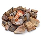 LAVISA Wasserstein Mischung | Premium Edelsteine für Edelsteinwasser | echte unbehandelte Natursteine, Rohsteine und Kristalle | Heilsteine und Mineralsteine für Trinkwasser (Verst.Holz)