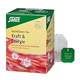 Salus - Bachblüten Tee 1x 15 Filterbeutel (30 g) - Kraft und Energie - mit Bio Bachblüten-Essenzen und wertvollen Gewürzen und Früchten - Kräuter-Gewürztee - bio