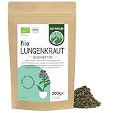 Alpi Nature Lungenkraut Tee BIO 200g, bio Lungenkraut getrocknet und geschnitten, Kräutertee lose