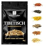 Tibetischer Weihrauch in Körnern 100% Naturrein 50g – Authentisches Harz für Räucherung, Meditation, Reinigung und Harmonie