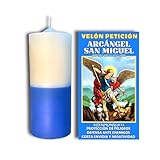 Kerze Saint Michael Erzengel Ritual Feindschutz Kerze des Heiligen Michael Erzengel Ritualisiert Verteidigung Energie schützen und vor Neiden schützen mit Schritt-für-Schritt-Anleitung