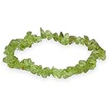 Lebensquelle Plus Peridot Splitterarmband | Hochwertiges Edelstein Armband