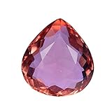 REAL-GEMS 1 stück Farbwechsel Alexandrit 75,50 Ct Birne Cut Transluzent Farbwechsel Alexandrit Lose Edelstein Für schmuck