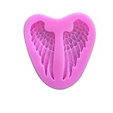 Silikon Form Engel Flügel Ausstecher Baby Fondant Taufe Geburt Baby Weihnachten