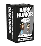 Wer lacht, verliert! Dark Humor Kartenspiel jenseits von Gut und Böse für Fans von schwarzem Humor, Sarkasmus, Tabubruch und Ironie. Jesus trifft auf Hitler!