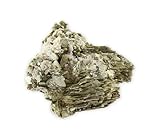 Budawi® Muskovit Glimmer Edelstein Stein Rohstein Rohstück Brocken unbehandelt