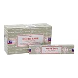 Nag Champa Satya Räucherstäbchen, Weißsalbei, 12x15g