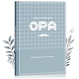 Buch über Opa als Geschenk, Opa was kannst du erzählen | Das persönliche Ausfüllbuch für die Lebensgeschichte deiner Opa | Verschenken für die Opa zum Geburtstag, Weihachten oder Vatertag