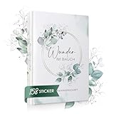 Schwangerschaftstagebuch | Tagebuch für die Schwangerschaft mit zusätzlicher Innentasche und 158 Stickern I 120 Seiten für deine Erinnerungen | Design Floral
