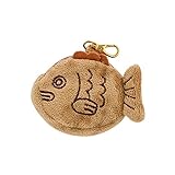 10cm Japanische Einstellbare Weiche Taiyaki Münze Tasche Mini Tasche Geldbörse Tasche Handgelenk Neue Geldbörse Pe mit Reißverschluss F3Q3 P5D5 Plüsch Schule, braun