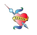 Temporäres Klebe-Tatto: Berlin Tattoo, verschiedene Motive (Fernsehturm)