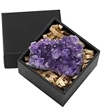 Namzi Natürlicher Amethyst Kristall, echter Amethyst Stein zur Heilung, Reiki Energiesteine, spiritueller Schutz, roher Heilstein für Meditation, Feng Shui Dekoration, Heilkristalle