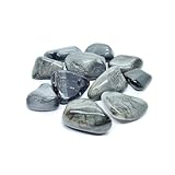 Silberauge Trommelstein | Katzenauge | Handstein | Silberner Stein | Hochglanzpolierter Kristall | 100% natürliche Herkunft | firstonthesun® | 100g