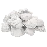Wassersteine 300g | 100% naturbelassene Edelsteine Heilsteine | Echte unbehandelte Rohsteine für Edelsteinwasser Lebensquelle Plus (Magnesit)