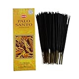 Hem Palo Santo Räucherstäbchen, 1 Packungen mit 200 g (160-180 Stäbchen), Aromatherapie, Meditation, Yoga, umweltfreundliche Verpackung