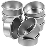 IMIKEYA 20 Stück Teelichthalter Metall: 45mm Teelicht Tüllen Einsatz Teelicht Metall Kerzenbecher Teelichthalter Silber - Teelichteinsatz Duftkerzenbehälter für Hochzeit Weihnachten Tafelkerz
