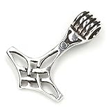 Drachensilber Thors Hammer Wikinger Schmuck Anhänger Silber Mittelalter Mjölnir Silberanhänger