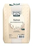 Fuchs Professional - Natron | Einsetzbar als Backtriebmittel, Spülmittel, zum Neutralisieren von Gerüchen und Reinigen von Abflüssen | 1 kg im Beutel, Pulver