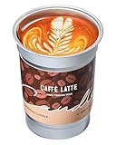 M&SENSE Duftkerzen Coffee, 460g Latte Kaffee Kerze, Herbst Kerze Brenndauer bis 99 Std. Vegan Natürliche Sojakerze, Duftkerze mit Kaffee für Kaffeeliebhaber, Männer, Frauen