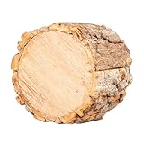 TOPBATHY Kreativer Kerzenhalter Aus Naturholz Mit Baumrinde Dekorativer Kerzenständer Und Blumengefäß Für Wohnraumdekoration Bei Feierlichkeiten Hochzeit Und Alltag Floraler Holz-kerzenbehä