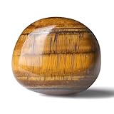 AWARDSEN Tigerauge Trommelsteinen, Kristalle Steine Stapelsteine Deko Steine Edelstein Zur Dekoration von Vasen, Brunnensteinen