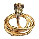Carreneu Biegsame Kette,Snake Necklace,Schlangenkette,Flexibles und Biegsames Design,Kreativ und Modisch,Vielseitiger Stil,Geeignet für Eine Vielzahl von Anlässen (Gold)