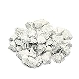 PURAJA Magnesit Edelsteine Set | Naturbelassene Premium Rohsteine | Vielseitige Verwendung als Wassersteine, Heilsteine, Chakrasteine | Sortenreine Kristalle