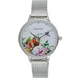 Engelsrufer Armbanduhr Damen Edelstahl Flower 34 mm