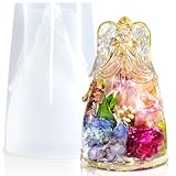 LET'S RESIN Engelsfiguren, Harz-Epoxid-Formen, große Engel-Silikonformen für konservierte Blumen, Geburtstagsgeschenke für Frauen